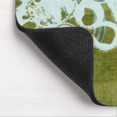 Green Orbs I Mousepad (Ecke)