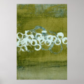 Green Orbs I Poster (Vorne)