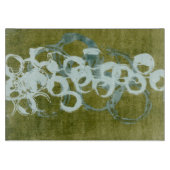 Green Orbs I Schneidebrett (Vorderseite)