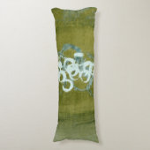 Green Orbs I Seitenschläferkissen (Vorderseite Vertikal)