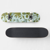 Green Orbs I Skateboard (Horizontal)