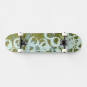 Green Orbs I Skateboard (Horizontal)