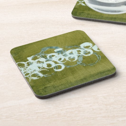 Green Orbs I Untersetzer (Linke Seite)