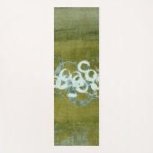 Green Orbs I Yogamatte (Vorderseite)