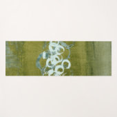 Green Orbs I Yogamatte (Vorderseite (Horizontal))