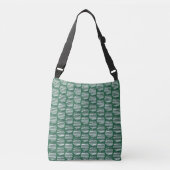 Green Orbs of Interference Crossbody Bag Tragetaschen Mit Langen Trägern (Vorderseite)