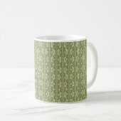 Green Oval Chains Kaffeetasse (VorderseiteRechts)
