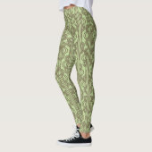 Green Oval Chains Leggings (Links)