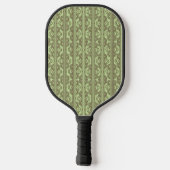 Green Oval Chains Pickleball Schläger (Rückseite)