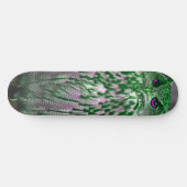 Green Owl Skateboard Deck (Horizontal)