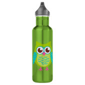 Green Owls Edelstahlflasche (Rechts)