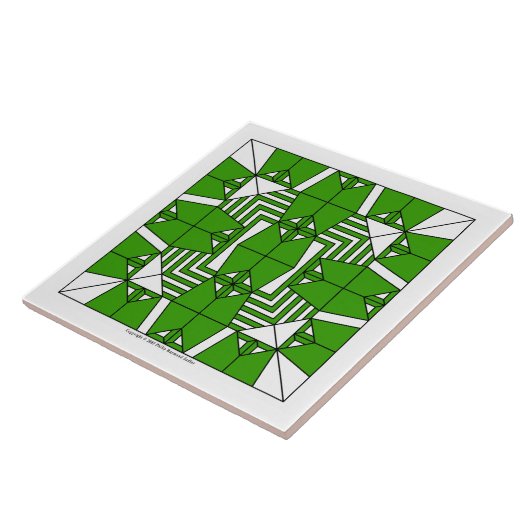 Green Owls Fliese (Seite)