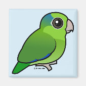 Green Pacific Parrotlet Magnet (Vorne)