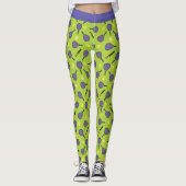🎾 Green Padel Power! Leggings (Vorderseite)