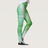 Green Paint Spritzer #2 Leggings (Rechts)