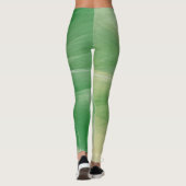 Green Paint Spritzer Leggings (Rückseite)