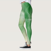 Green Paint Spritzer Leggings (Links)