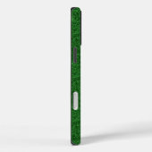 Green Paisley Case-Mate iPhone Hülle (Rückseite / Rechts)