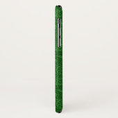 Green Paisley Case-Mate iPhone Hülle (Hinten/Links)