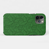 Green Paisley Case-Mate iPhone Hülle (Rückseite (Horizontal))