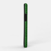 Green Paisley Case-Mate iPhone Hülle (Hinten/Rechts)