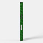 Green Paisley Case-Mate iPhone Hülle (Rückseite / Rechts)