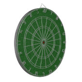 Green Paisley Dartscheibe (Vorderseite Links)