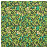 Green Paisley Design Stoff (Muster)