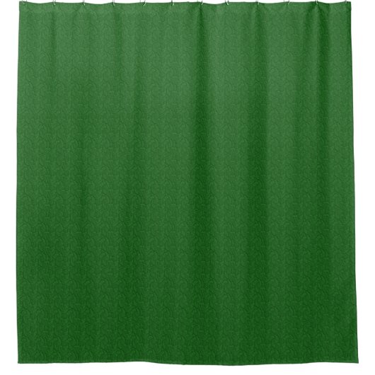 Green Paisley Duschvorhang (Vorderseite)