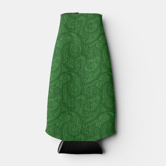 Green Paisley Flaschenkühler (Vorderseite)