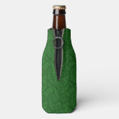 Green Paisley Flaschenkühler (Flasche Rückseite)