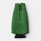 Green Paisley Flaschenkühler (Rückseite)