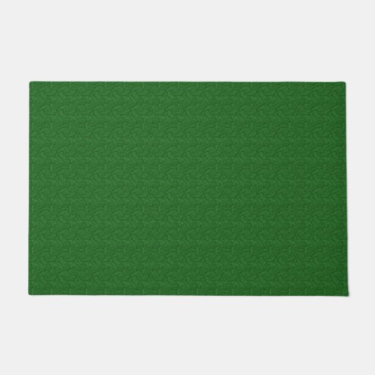 Green Paisley Fußmatte (Vorderseite)