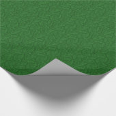 Green Paisley Geschenkpapier (Ecke)