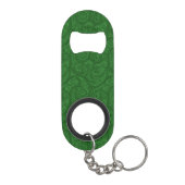 Green Paisley Mini Flaschenöffner (Rückseite)