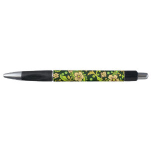 Green Paisley Pattern Kugelschreiber