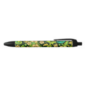 Green Paisley Pattern Kugelschreiber (Oberseite)