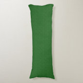 Green Paisley Seitenschläferkissen (Vorderseite Vertikal)