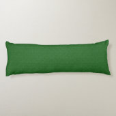 Green Paisley Seitenschläferkissen (Rückseite)