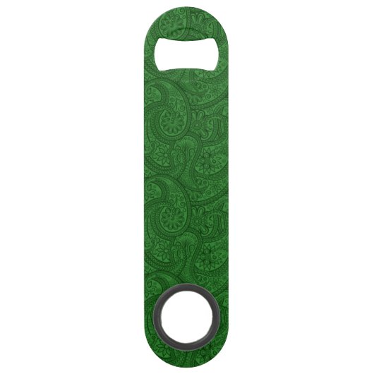 Green Paisley Speedflaschenöffner (Vorderseite)
