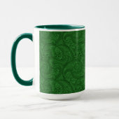 Green Paisley Tasse (Links)