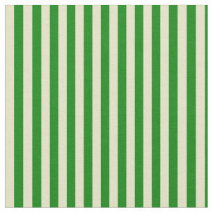 Green & Pale Goldenrod Linien Stoff