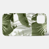 Green Palm Banana Verlasst Bliss 1 #art #nature Case-Mate iPhone Hülle (Rückseite (Horizontal))