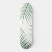 Green Palm Blätter Dream #3 #tropical #decor #art Skateboard (Vorderseite)