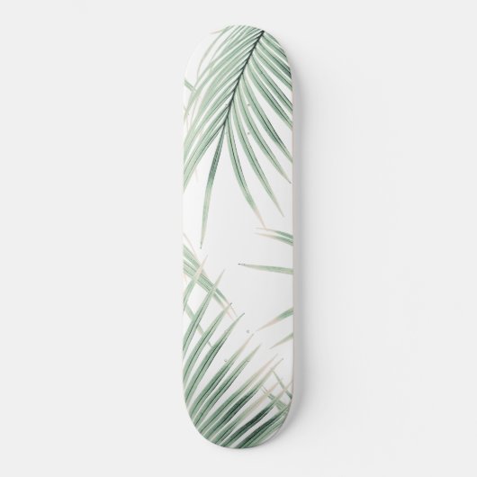 Green Palm Blätter Dream #3 #tropical #decor #art Skateboard (Vorderseite)