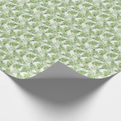 Green Palm Blätter Geschenkpapier (Ecke)