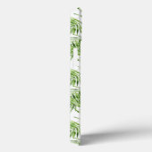 Green Palm Blätter | Monogramm Case-Mate iPhone Hülle (Rückseite / Rechts)