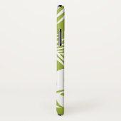 Green Palm Blätter Regenwald Muster Monogram Case-Mate iPhone Hülle (Hinten/Rechts)