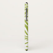 Green Palm Blätter Regenwald Muster Monogram Case-Mate iPhone Hülle (Hinten/Links)