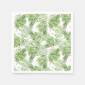 Green Palm Blätter Serviette (Vorderseite)